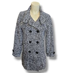 Royalty for Me Wool Blend PeaCoat. Small